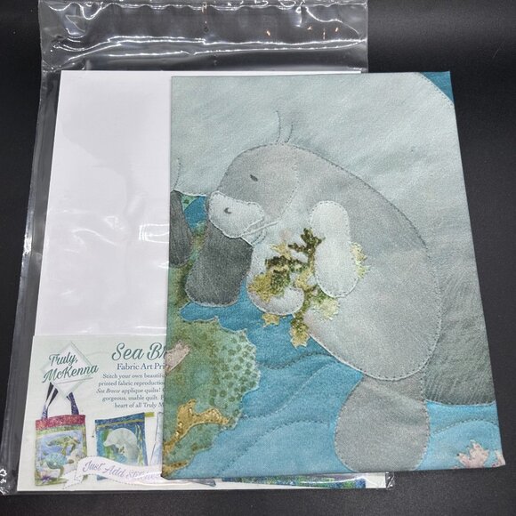 McKenna Ryan Sea Breeze “Tootsie & Rumples” Fabric Art Print Panel - Picture 3 of 4